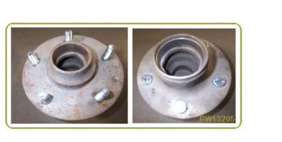 69-72 A Front Bearing Hub: Disc brake GTO, Chevelle ++(ea)